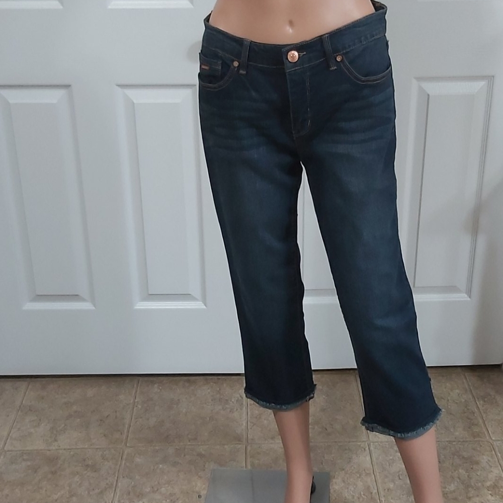 Nine West Size 8 Chrystie Capri Jeans - Picture 1 of 5